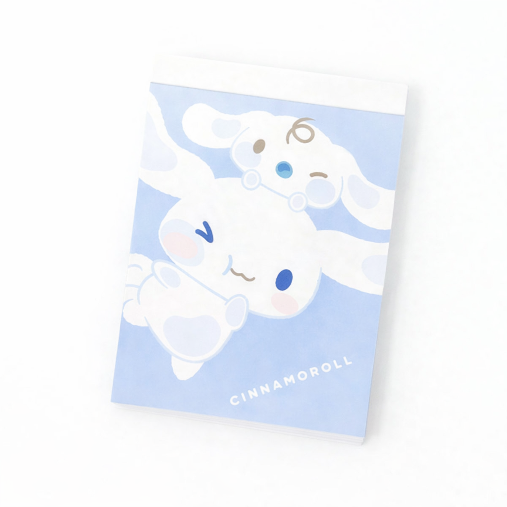 산리오 시나몬롤 미니 다꾸 떡메모지 메모패드, 1개, 80매, 블루 4,300원