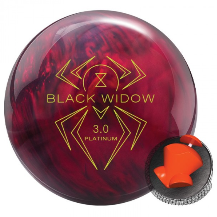 [햄머] :블랙위도우 3.0 플래티넘 레드펄: 해머 공인구 소프트볼 훅볼 볼링공, 1개 289,000원