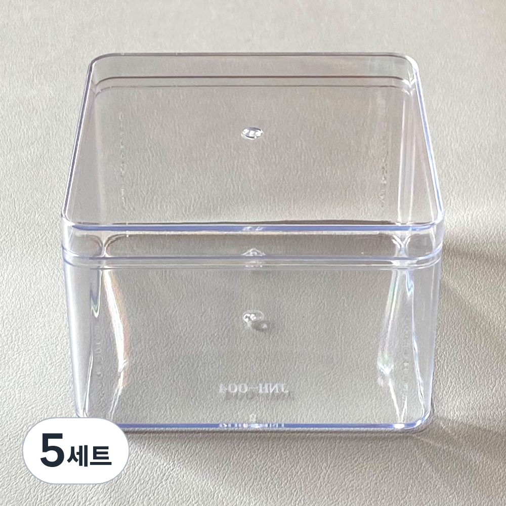 플라스틱 보틀케이크 티라미수 정사각 용기+뚜껑포함 460ml 62,500원