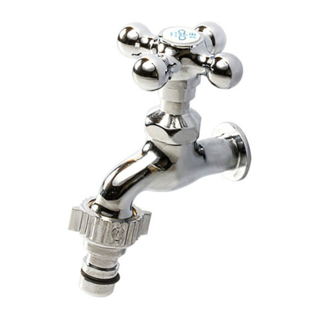 세탁기 수도꼭지 십자핸들 황동재질 KC인증, 1개 14,000원