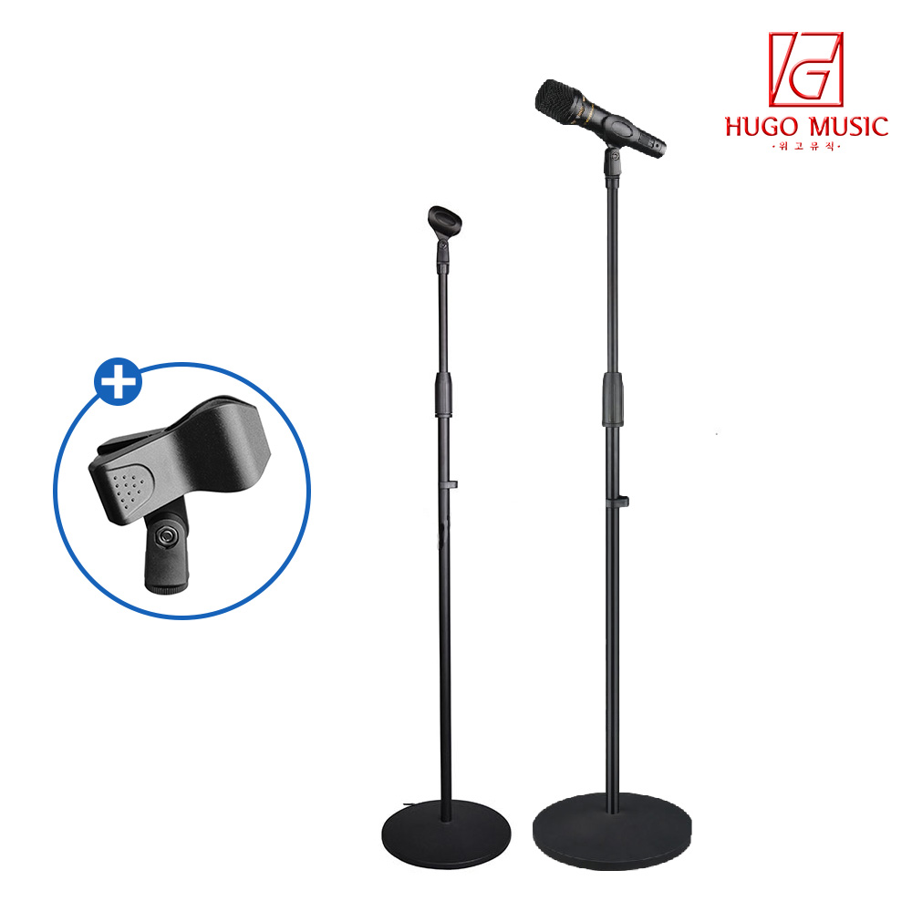 위고뮤직 스탠딩 일자형 마이크스탠드 SH-822B 100-180cm I형 콘덴서 스탠드, 1개 32,000원