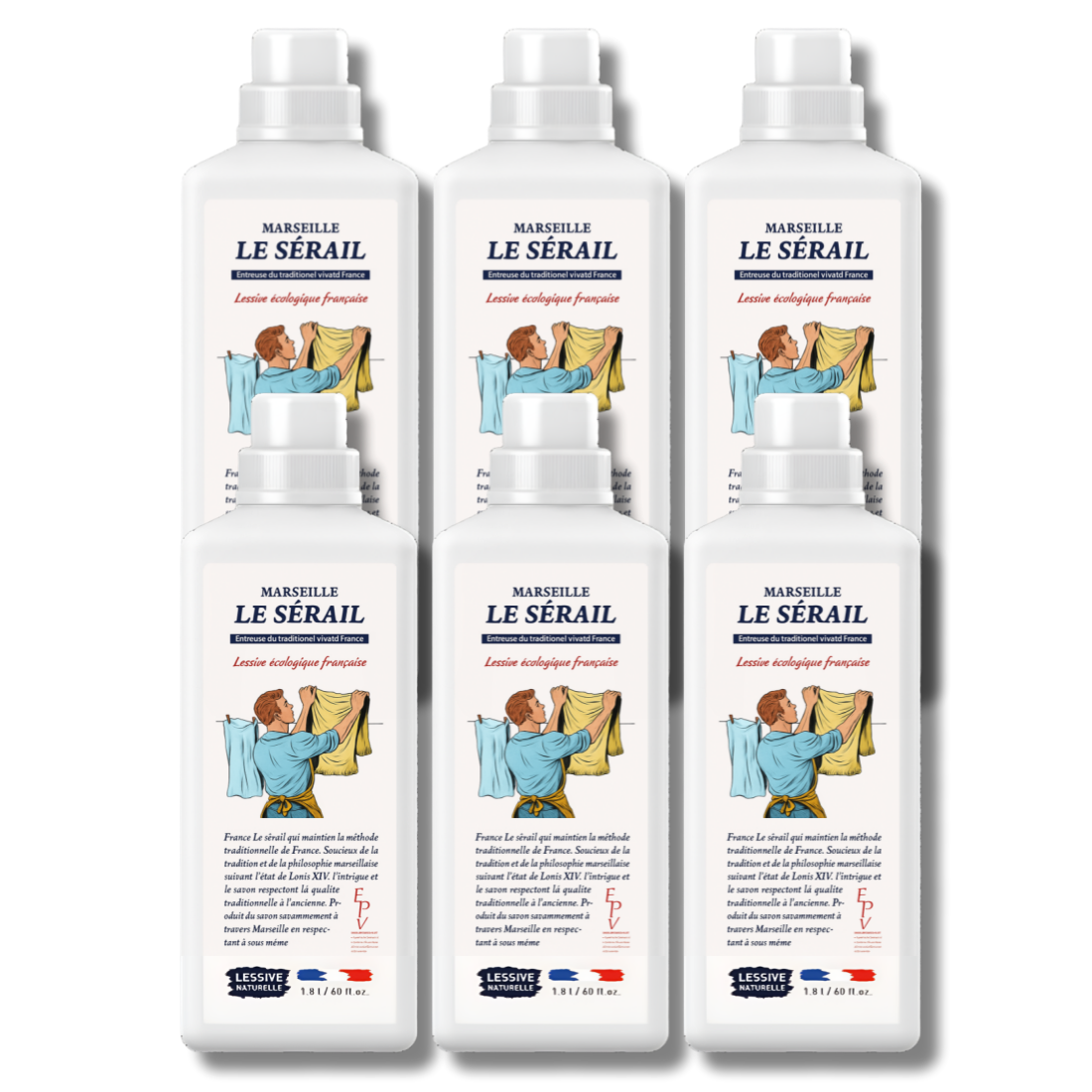 사봉 르세라이 중성 세탁 세제 일반용 드럼 세탁기 겸용, 1.8L, 6개 39,900원