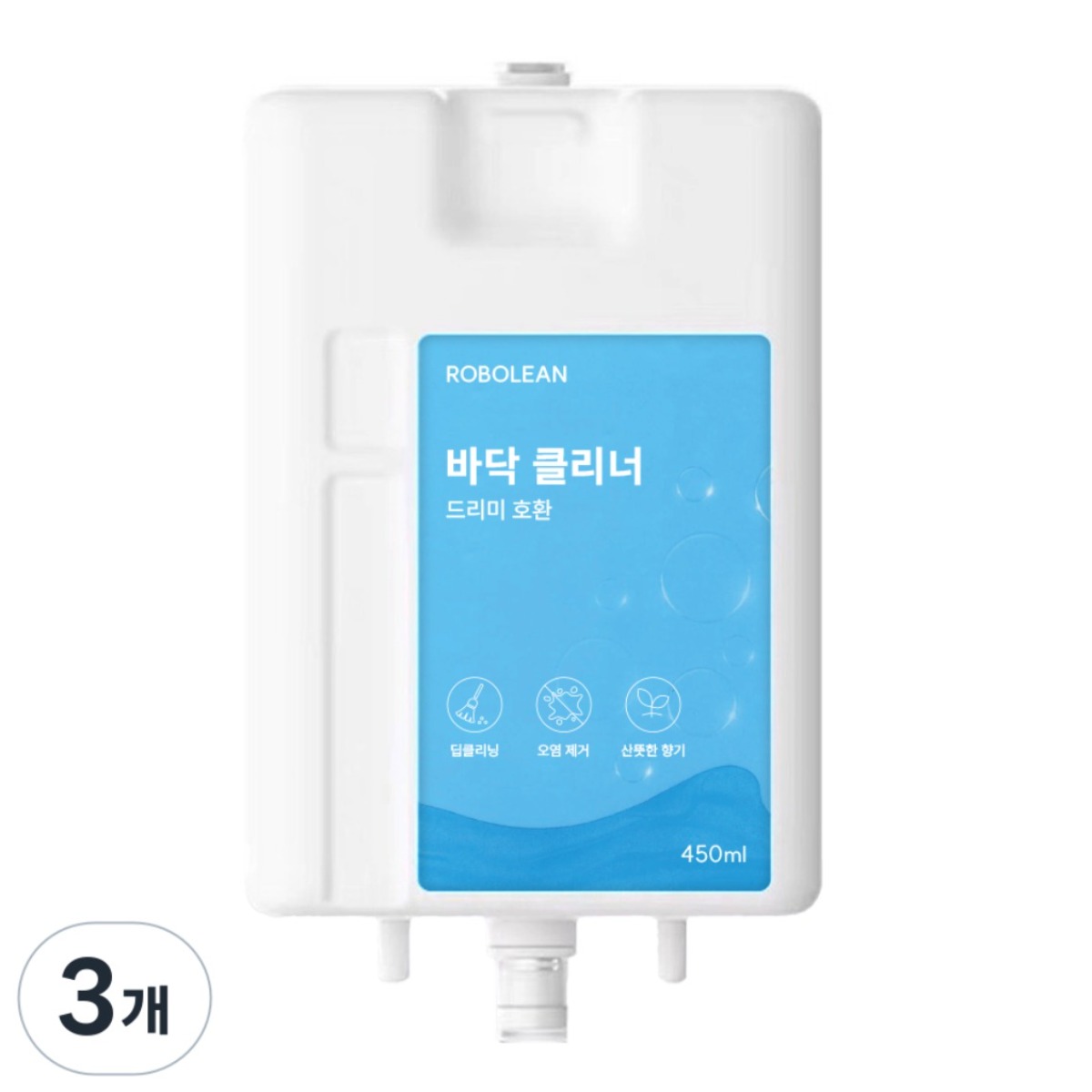 로보린 드리미 L20 Ultra 전용세제 호환 로봇청소기 전용세정제 450ml 클리너, 3개, 로보린 31,170원