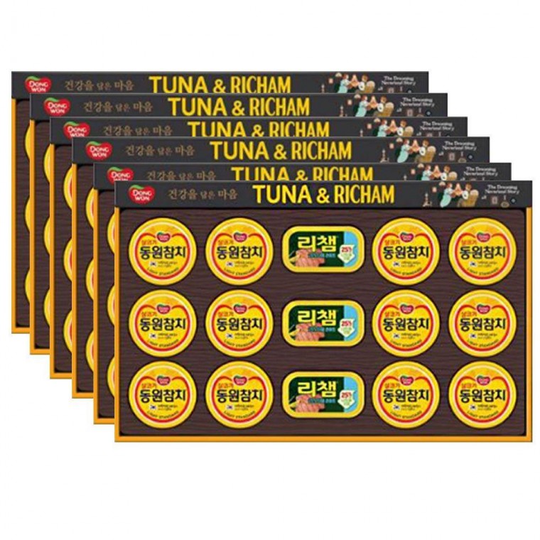동원 튜나리챔30호 선물세트 한박스 5세트입 1박스 추석 명절 선물 세트 331,660원