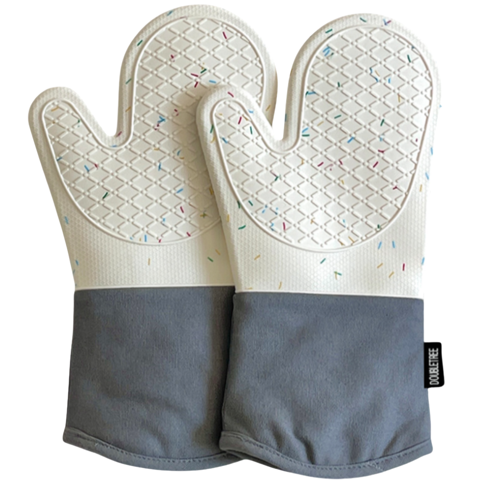 더블트리 손목보호형 내열 실리콘 오븐장갑 12,800원