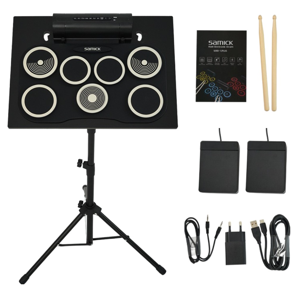삼익악기 전자드럼 패드 아이보리 SERD-2 + 전용 스탠드 세트 107,350원