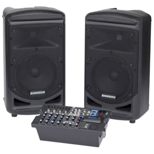 SAMSON XP800 올인원 사운드 시스템 800W 휴대용 포터블 PA 8인치 2WAY 블루투스 밴드 공연장 무대 교회 강당 체육관 세미나 버스킹 행사용 이동식 앰프 시스템 1,600,000원