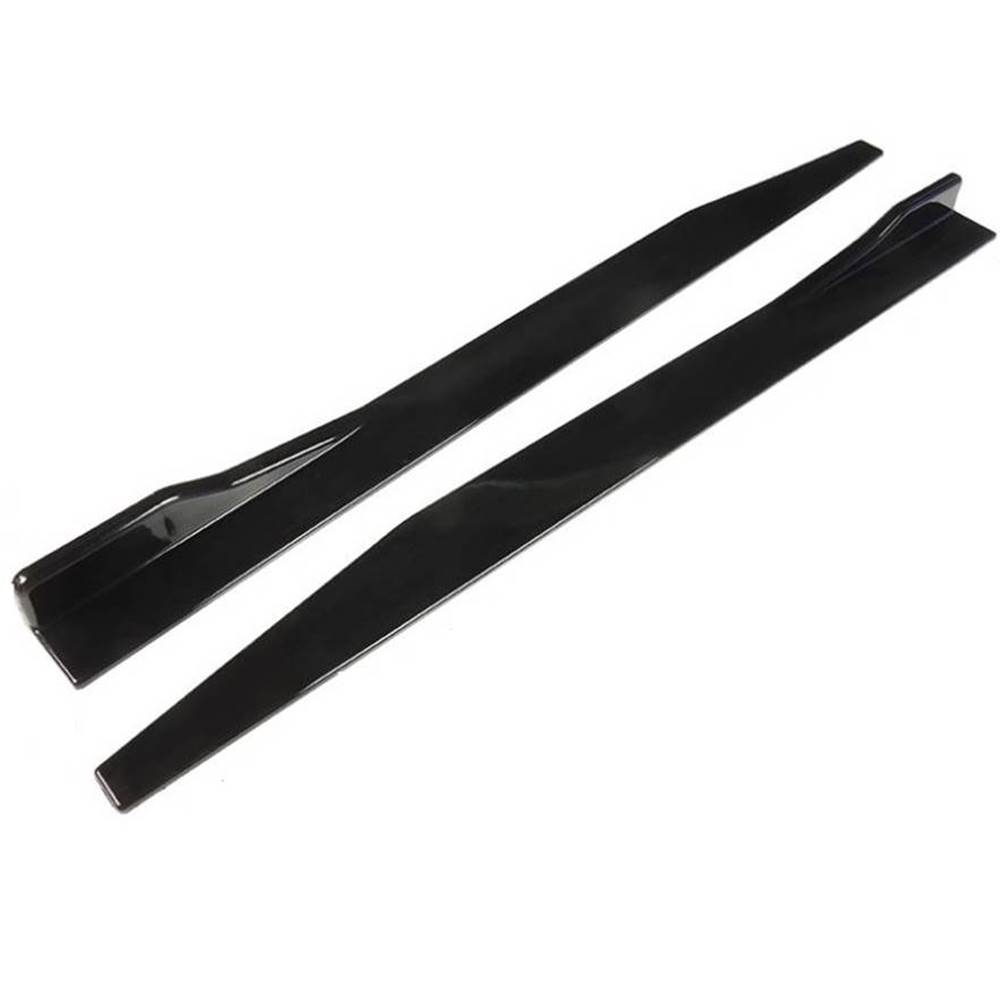 하이브유통 자동차 사이드 스커트 립댐 1175mm 2개 1세트 튜닝댐, 블랙 유광, 현재가 27,000원