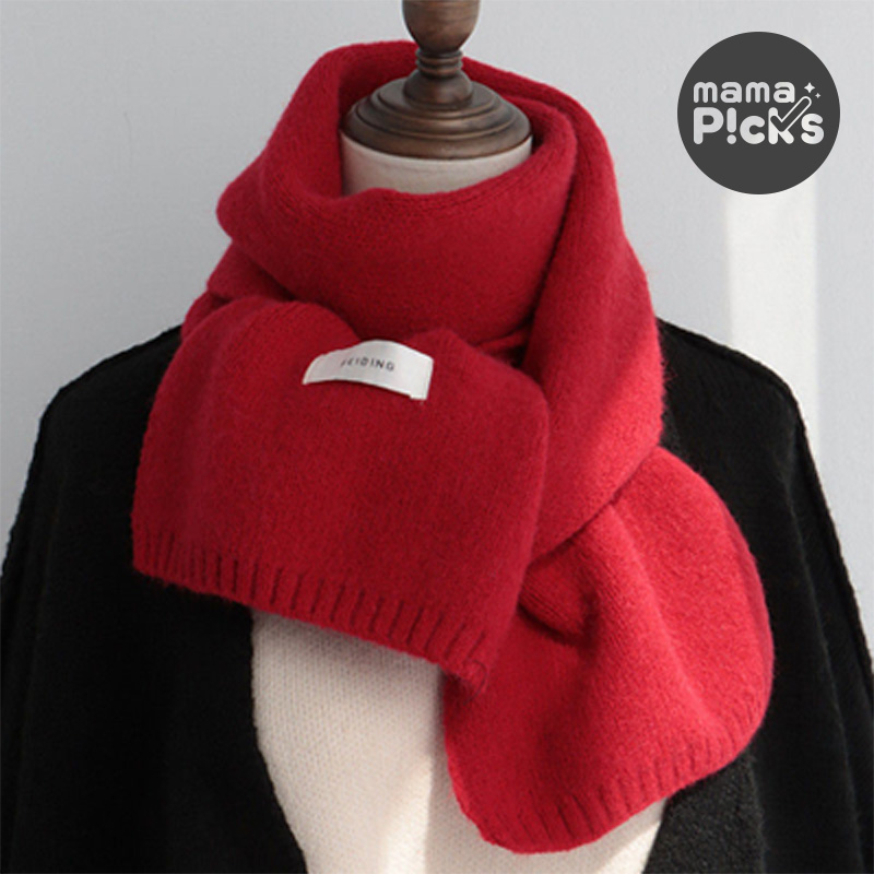 마마픽스 울 니트 숏 머플러 남자 여자 커플 목도리 15,900원