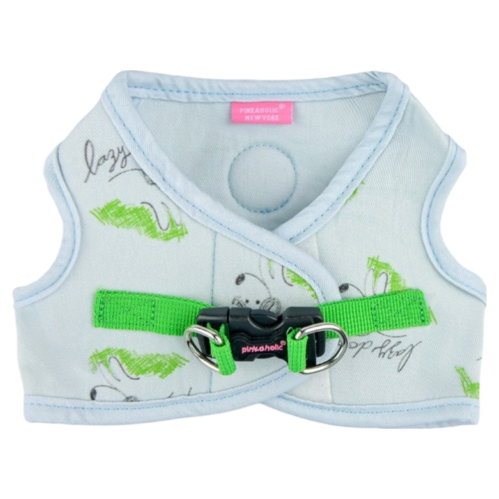 핑카홀릭 반려동물 키키 레이지독 안전한 버클 조끼형 하네스 HB7920, 라이트블루, 1개 25,000원