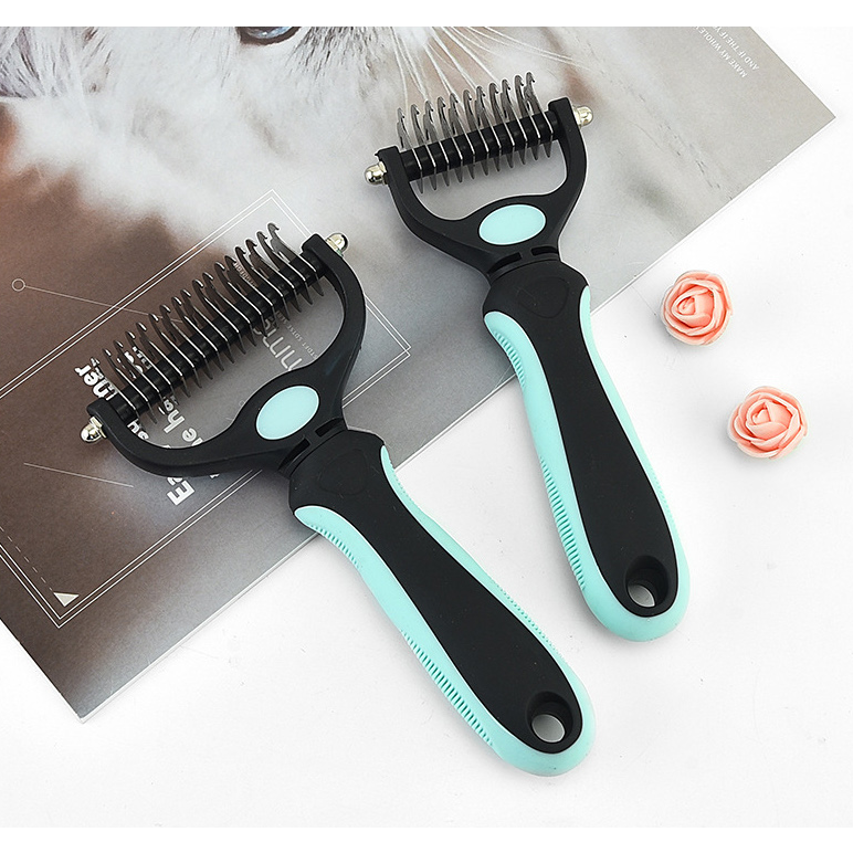 강아지 고양이 애견 브러쉬 죽은털 제거 털갈이 털정리 브러시 모찌빗 3,300원