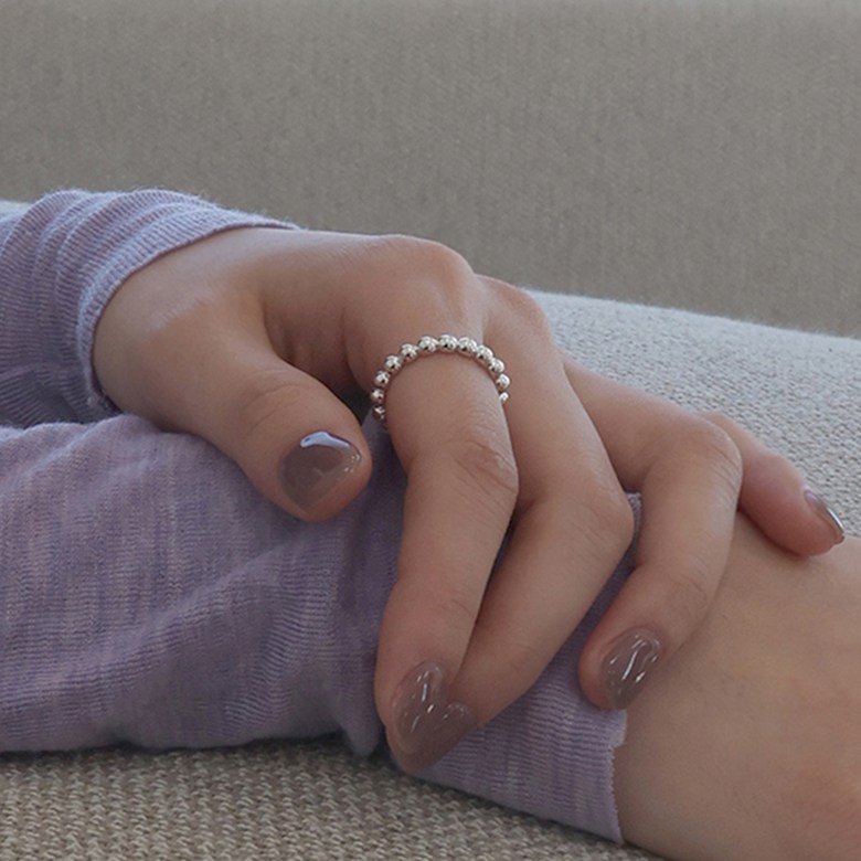 라퐁텐 실버 925 턴스 동글 레이어드 은반지 45,900원