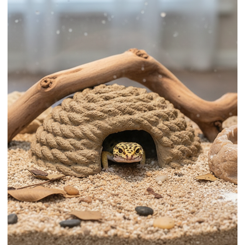 데이리즘 파충류 은신처 동굴형 9,800원