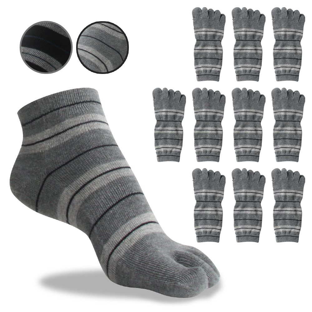 남자 10켤레 발가락양말 배색슬림라인 사계절 땀흡습 무좀예방 통풍 양말 24,400원