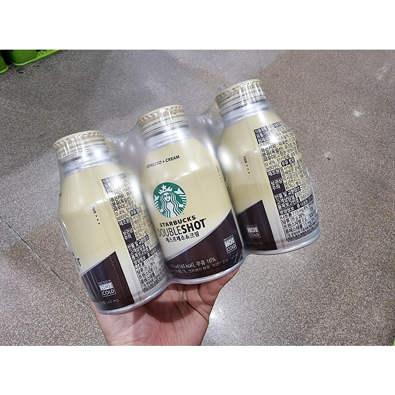 (올따옴) 스타벅스 더블샷 에스프레소앤크림 275ml 6입 15,980원
