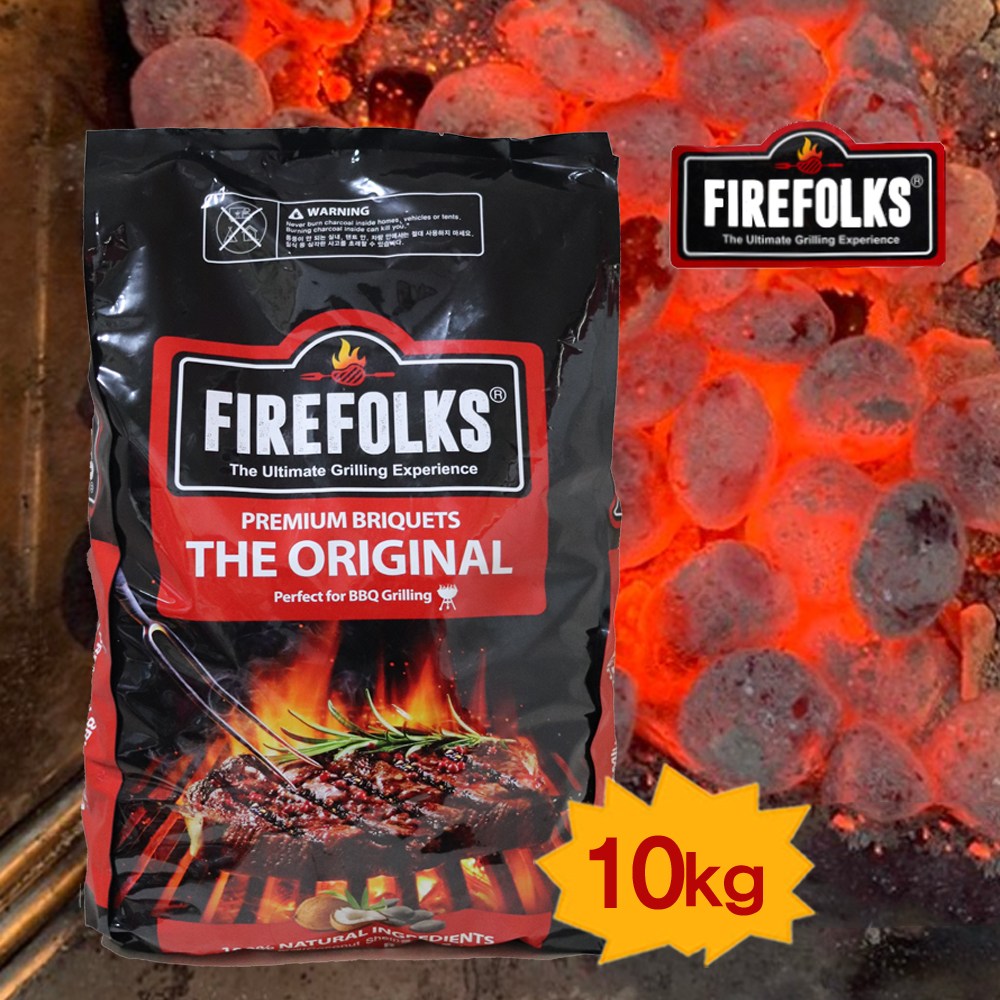 파이어폭스 코스트코 캠핑숯 코코넛 야자 숯 10kg 업소용 그릴 바베큐, 1개 31,730원