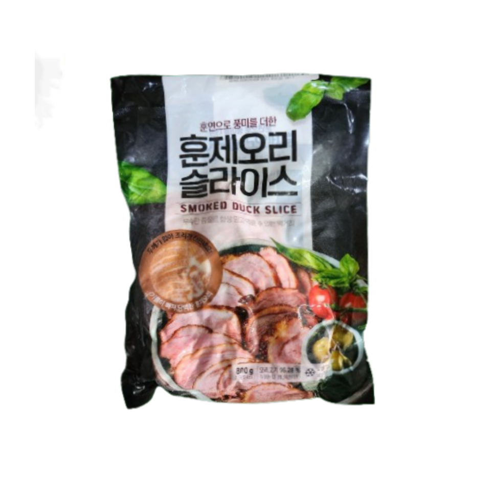 오리훈제 (훈연으로 풍미를더한)오리훈제 슬라이스 800g, 4개, 800g 36,800원