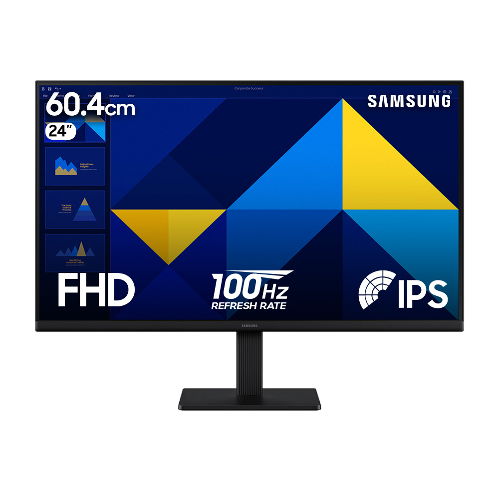 삼성 에션셜 모니터 S3 IPS 100Hz 120Hz 사무용 업무용 모니터, 60.4cm, S24D300 140,000원