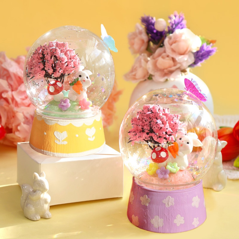 봄꽃 스노우볼 만들기 5인세트 만들기키트 초등수업 봄 만들기활동 단체체험키트 만들기재료 diy 미술수업, 1개, 봄 스노우볼 만들기 5세트 22,000원