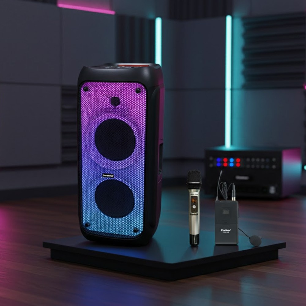 프로메인 MPS-D8 8인치 스피커 포터블앰프 블루투스앰프 500W 이동식 충전식 행사 버스킹 495,000원