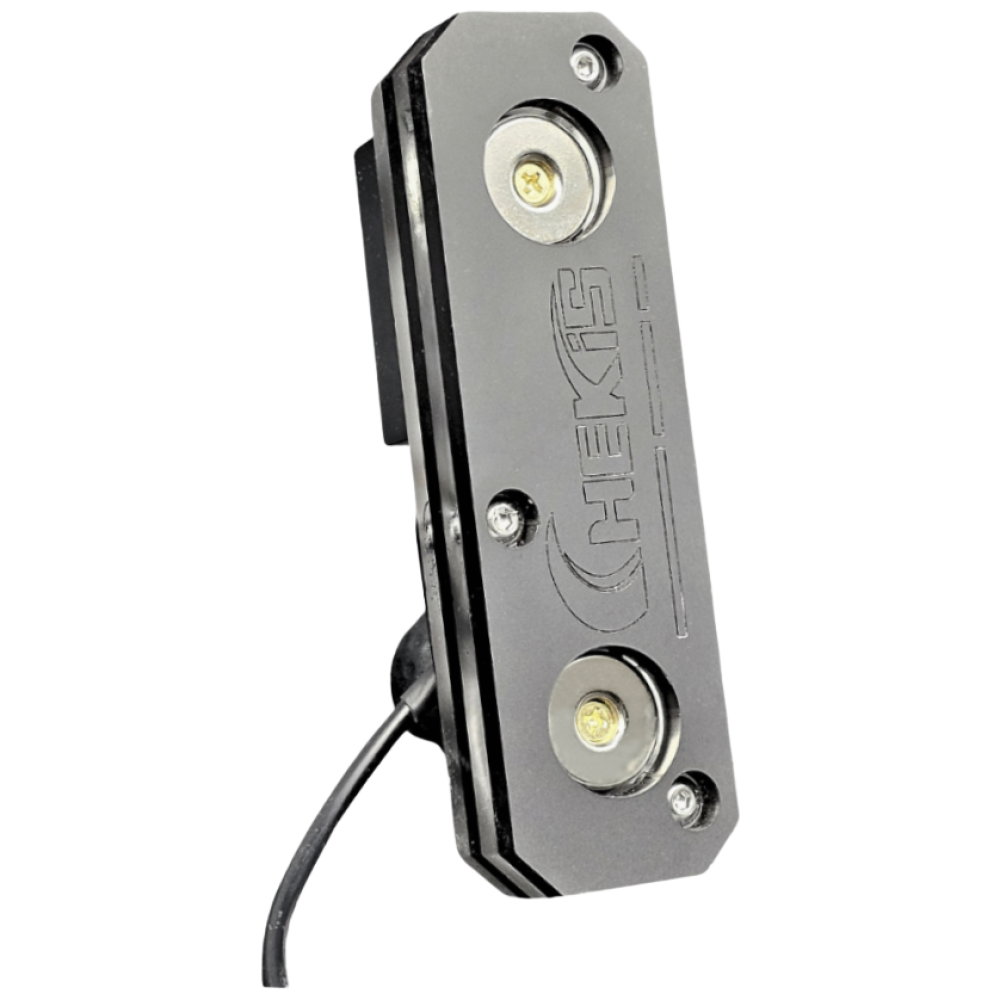 CHEKIS 체키스 오토바이 휴대폰 자석 슬림 충전 거치대 1구 RGB LED, 투명 40,000원