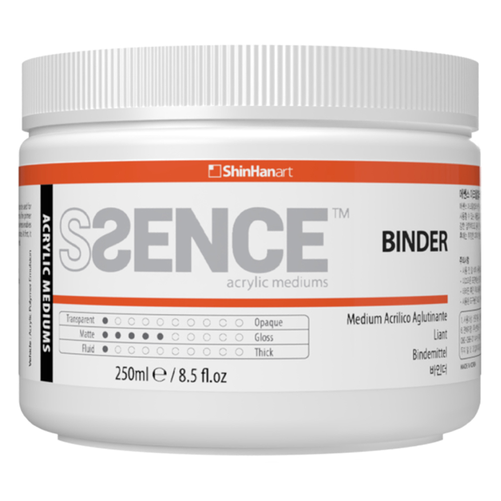 신한에쎈스 아크릴컬러 바인더 젯소 Jar, 250ml, 1개 8,300원