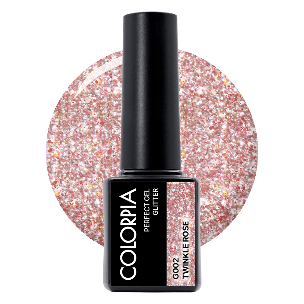 칼라피아 원스텝 글리터 젤네일, G002 트윙클로즈, 6g, 1개, 현재가 4,900원