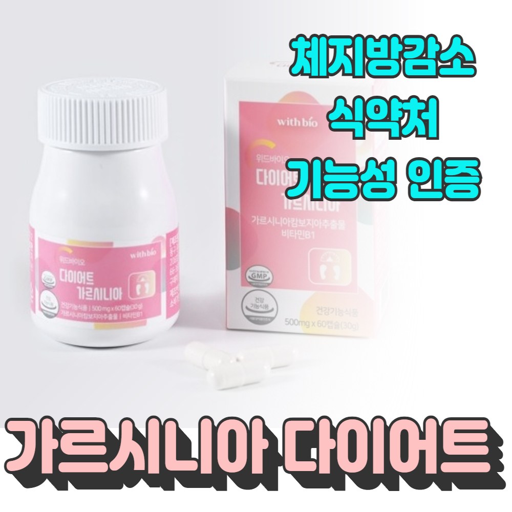 다이어트 가르시니아 굶지말고 먹자 건강한 체지방감소 500mg 120캡슐, 1개, 120정 24,890원