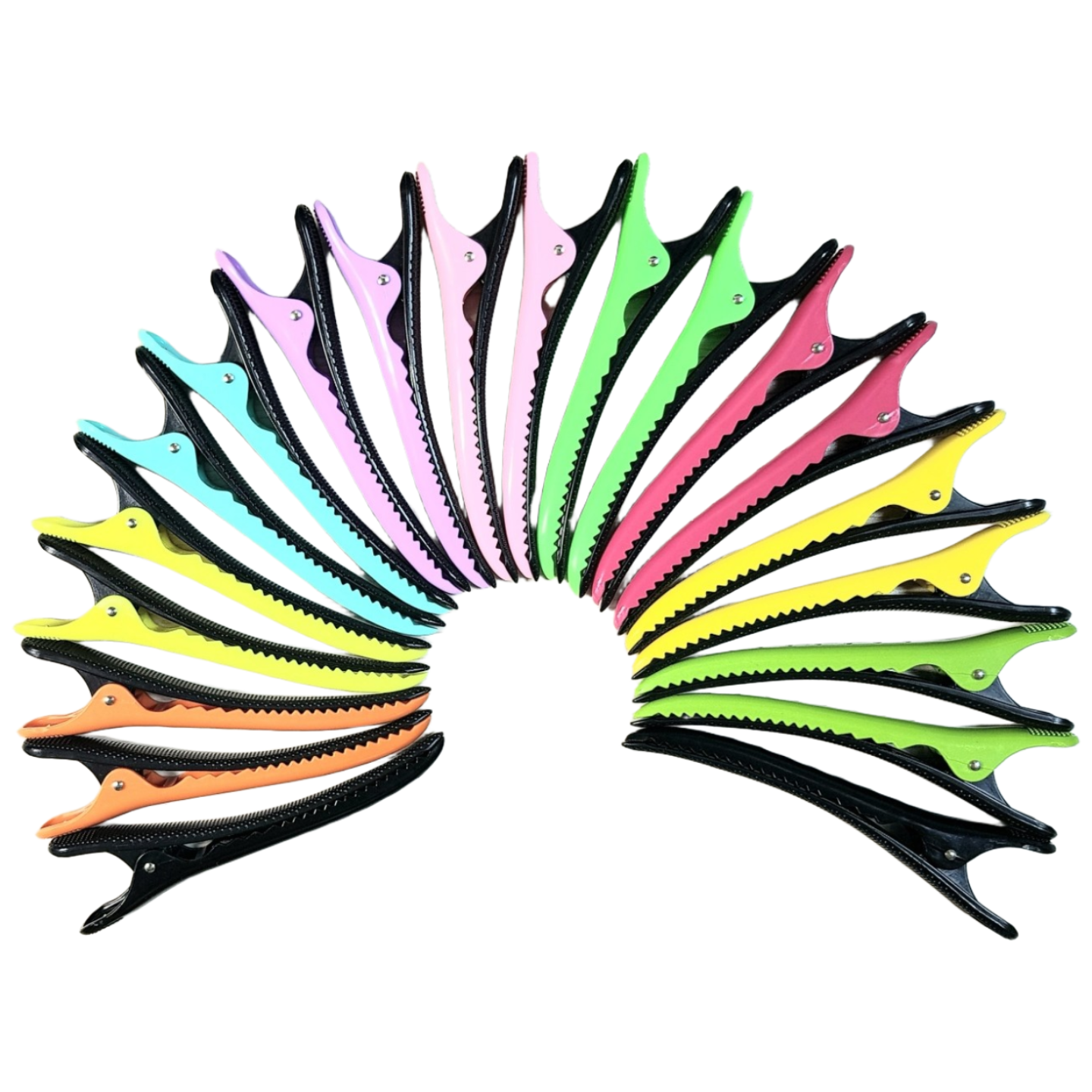 [빗나라]미용실집게핀 헤어클립 헤어핀셋 9종컬러 디자이너 전문가용 2개입, 주황, 1개 10,000원