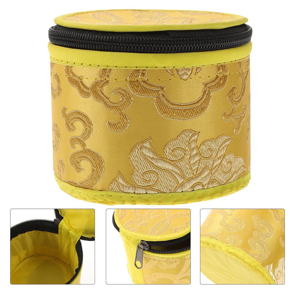 티베트 싱잉볼 케이스 행운의 자수 구름 명상용 휴대 가방 내구성 사운드볼 보관 13,230원