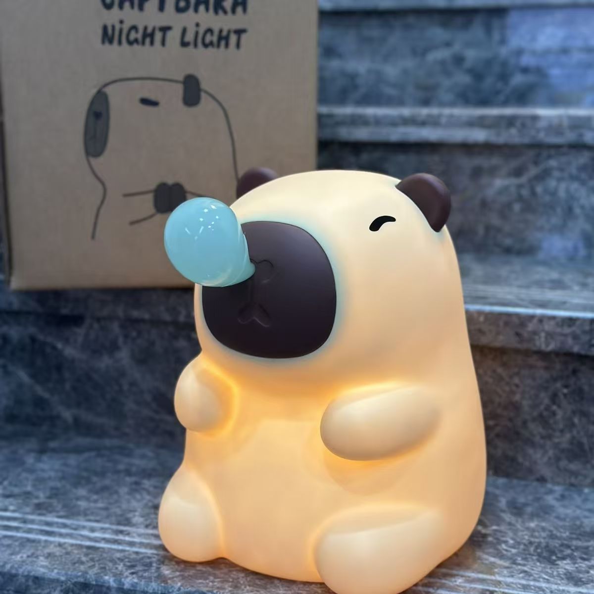 FATTYS 대형 카피바라 무드등 감성 집꾸미기 필수템 31CM 2500G 39,900원