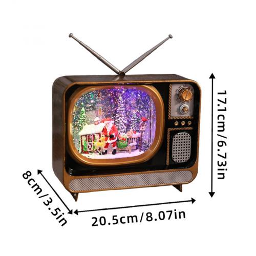 음악이 나오는 크리스마스 장식품 눈송이 반짝이는 뮤직 박스 선물 카페 파티용 89,250원