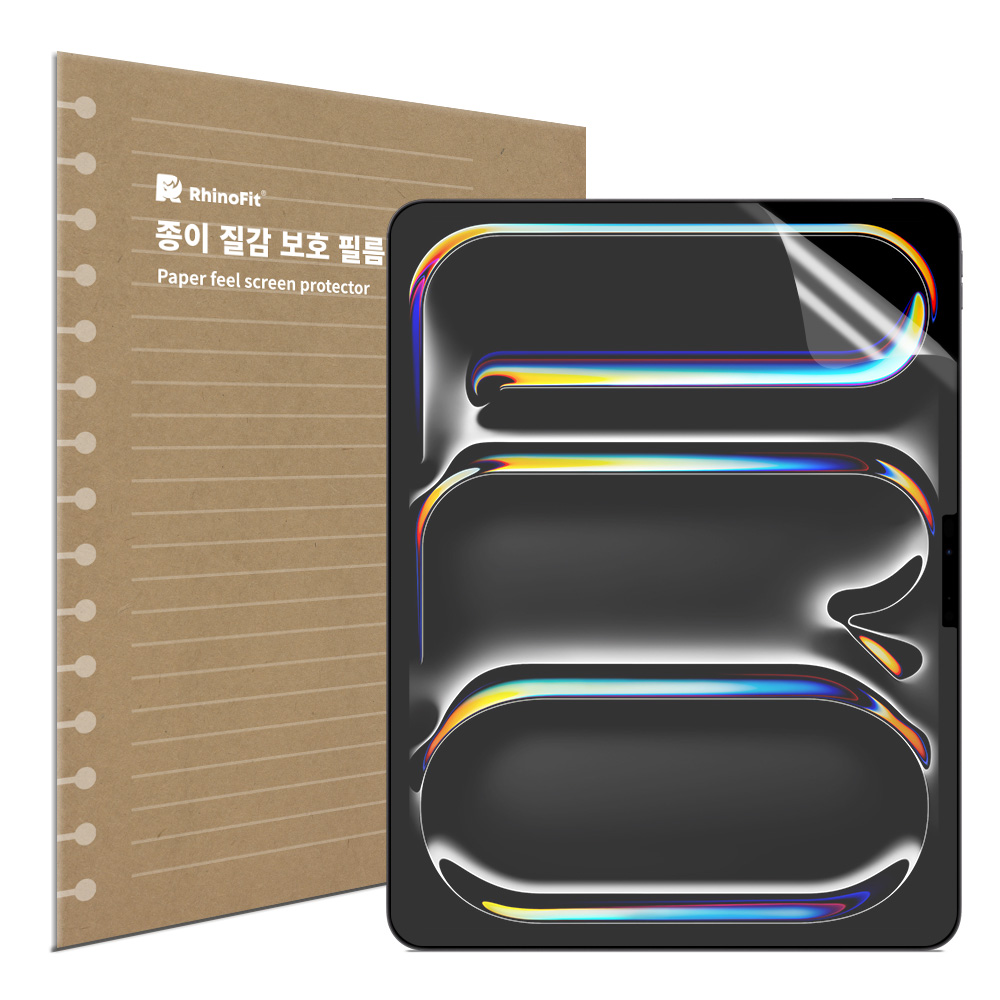 라이노핏 종이질감 액정 보호 필름 세트, 투명, 1세트 5,600원