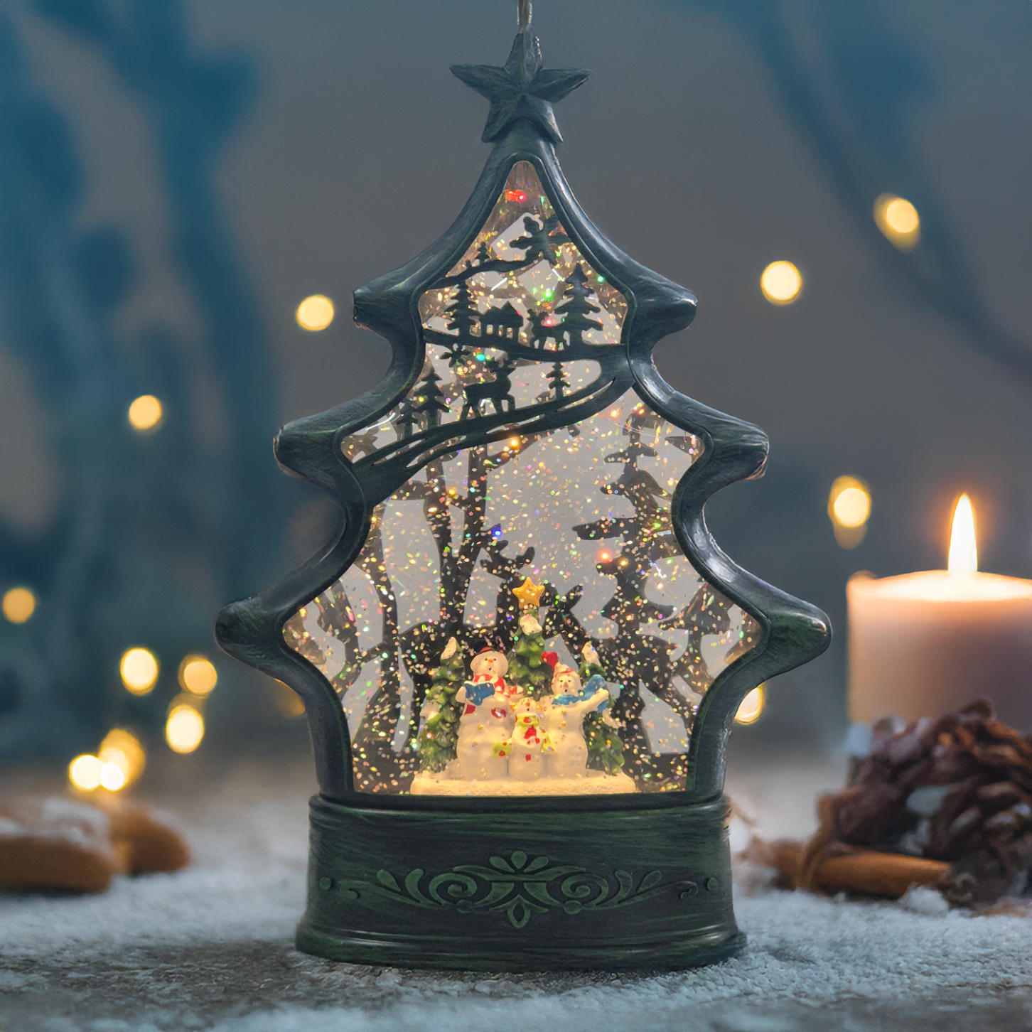 크리스마스 트리 대형 스노우볼 오르골 무드등 워터볼 장식 소품 37,550원