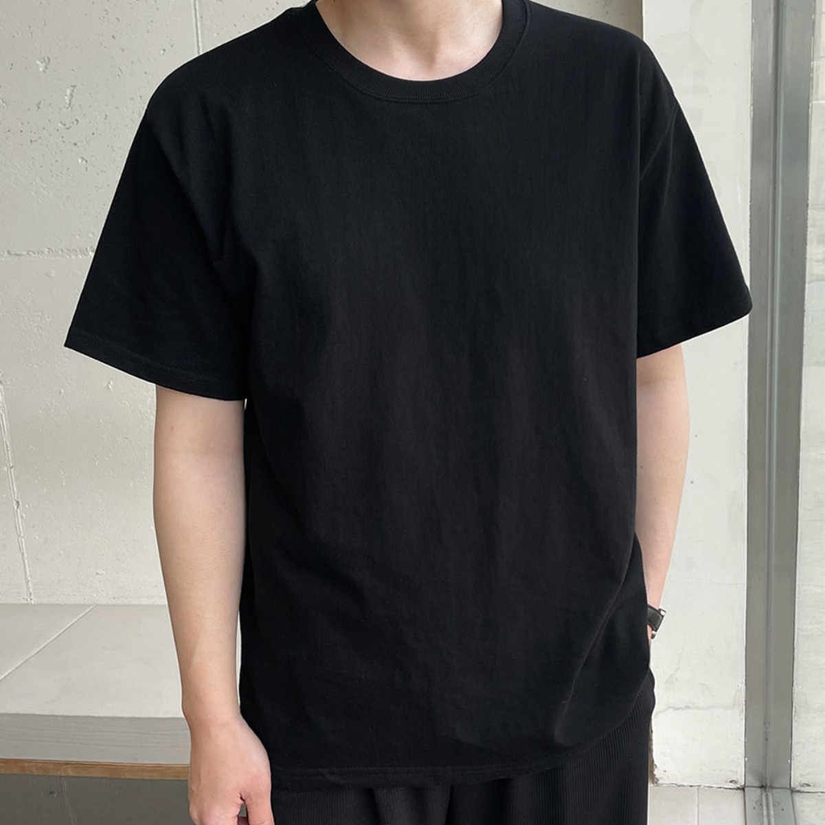 M~8XL 꼭꼭숨티 하이퀄리티 베이직 반팔티 남자 빅사이즈 니플패치 남성 뚱뚱한 티셔츠 화이트 네이비 블랙 M L XL 2XL 3XL 4XL 5XL 6XL 7XL 8XL 31,900원