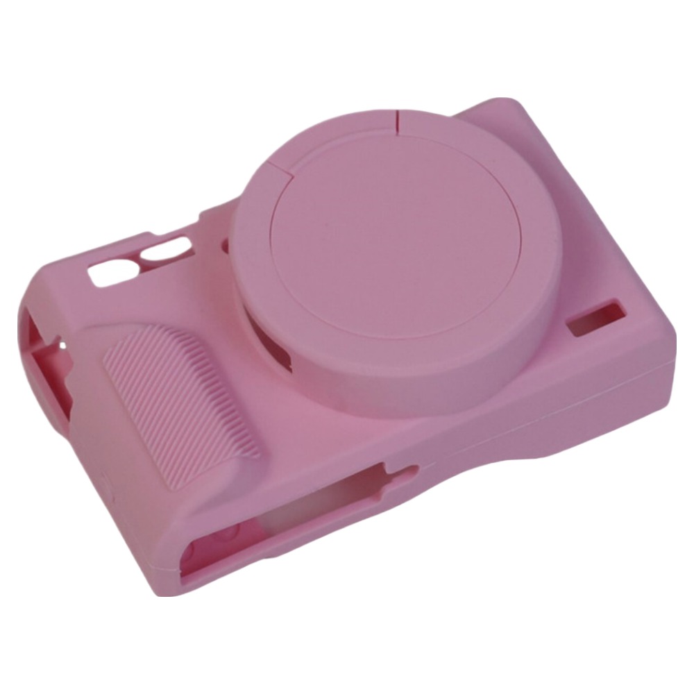 디스티프 캐논 PowerShot G7X Mark 3 전용 실리콘 카메라 케이스 핑크레드 13,910원