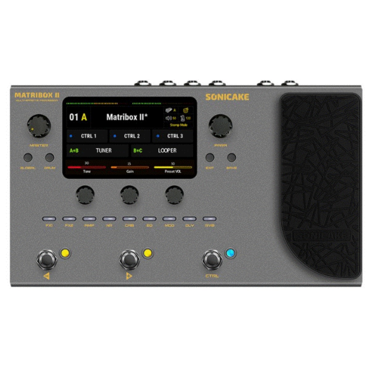 Sonicake Matribox II 소니케이크 메트리박스 QME-100 기타 베이스 입문용 이펙터 멀티이펙터 멀티이펙트 프로세서 QME100 295,000원