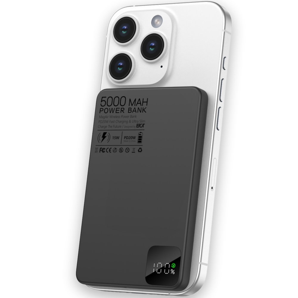 이팟 맥세이프 초슬림 미니 보조배터리 초경량 고속 무선충전 5000mAh C타입 19,990원