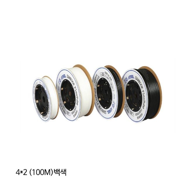 삼국 나일론호스 4x2x100m 백색stu8+4PfF 43,850원