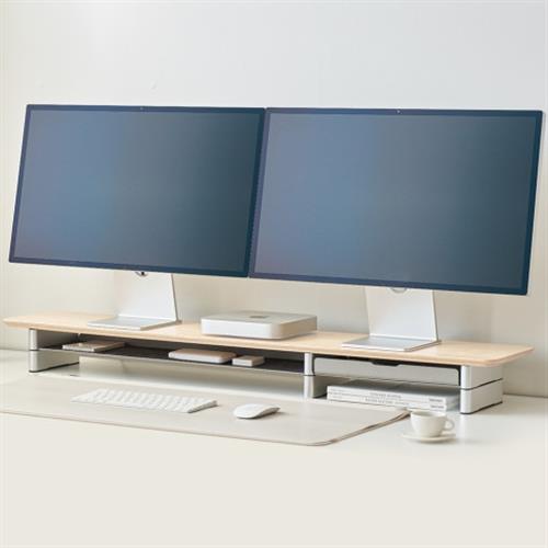 일리안 프리미엄 원목 모듈러 모니터 받침대 데스크 스탠드 선반 134,000원