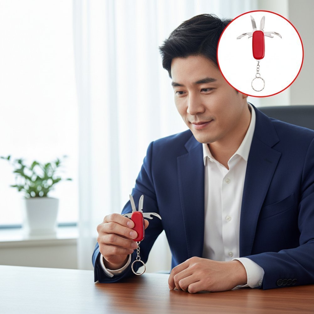 비상용 멀티툴 캠핑 나침반 거울 호루라기 후레쉬 생존 6,040원