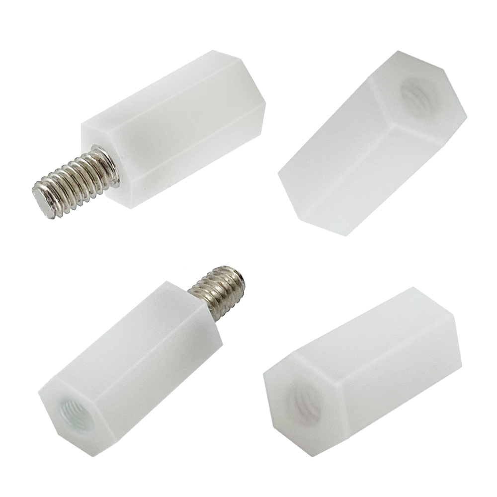 리우툴 지지대 볼트 너트 플라스틱 PCB 기판 서포터 연결 관통 브라켓 모니터암 배사연장볼트 육각스페이서, 1개 360원