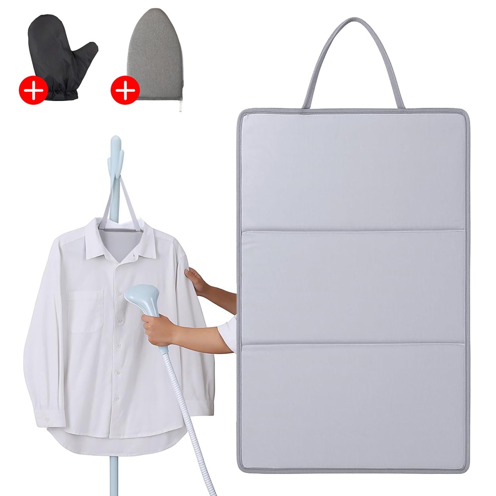 ZOZOFO 핸디형 스팀 다리미 폴더매트 걸이형 다리미판 프리미엄 스팀다리미판 걸이형 다리미판-핸디형 다림판-다리미 장갑 15,800원