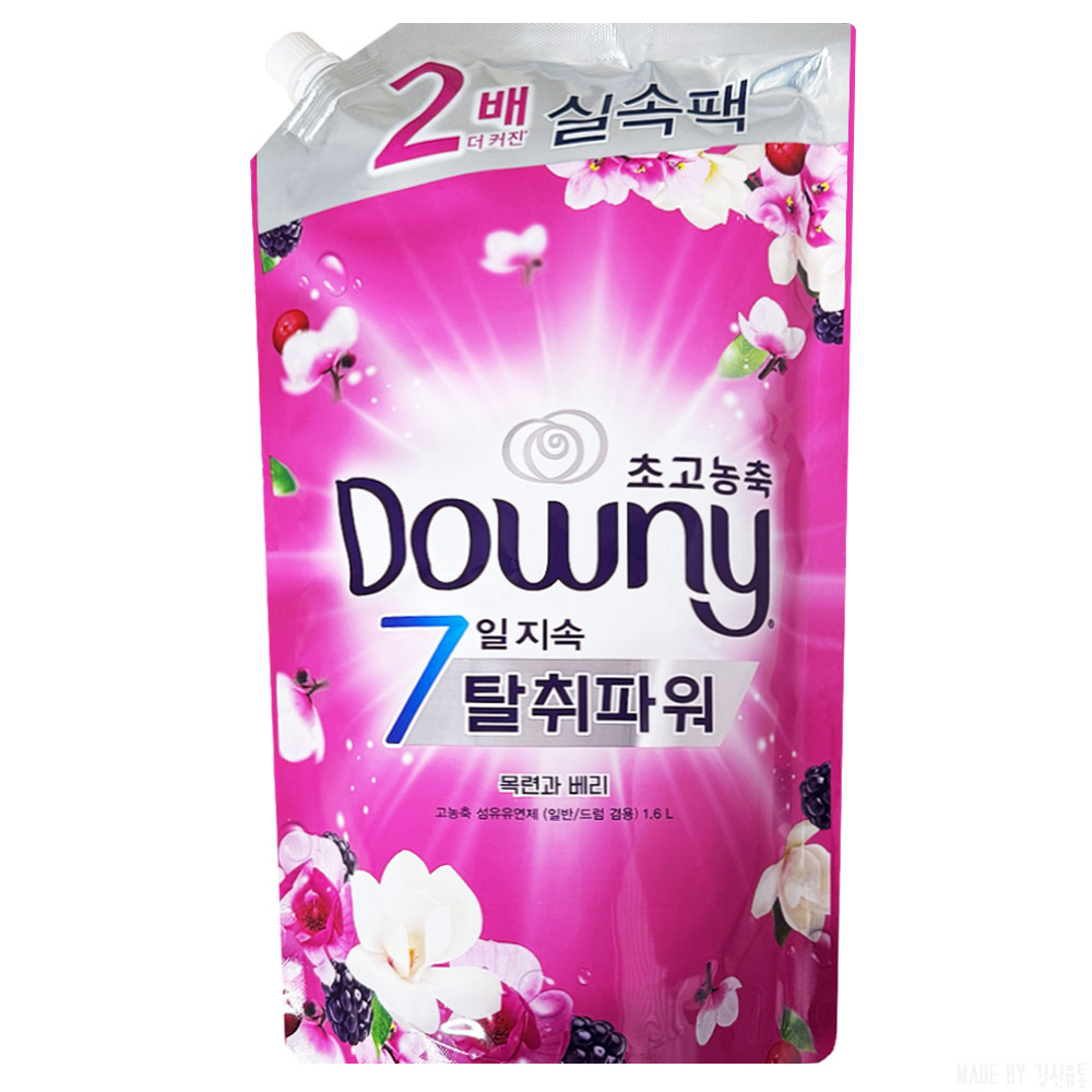 다우니 초고농축 핑크 섬유유연제 베리베리와 바닐라크림 리필 31,560원