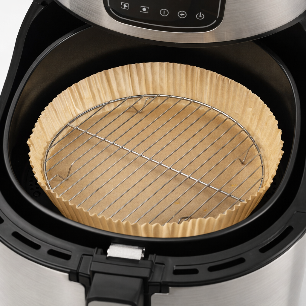 HONGAI 에어프라이어 종이호일 접시형 원형 기름받이 일회용 에어프라이어용 기름종이, 1개, 50개, 17cm 19,000원