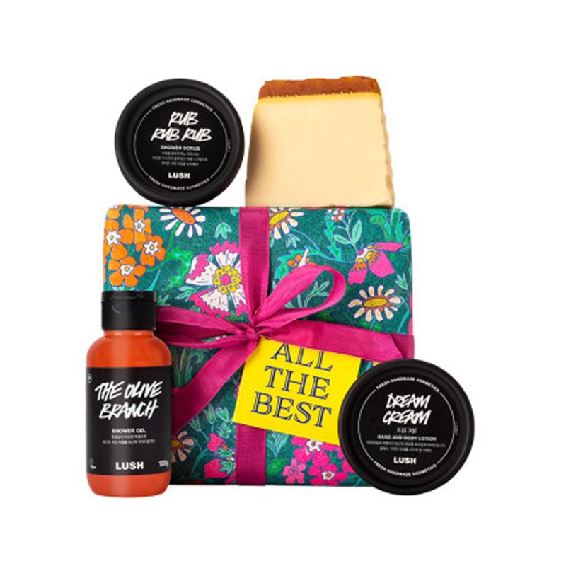 영국 러쉬 기프트세트 all the best 올 더 베스트 바디케어 4종 세트, 단품 99,000원