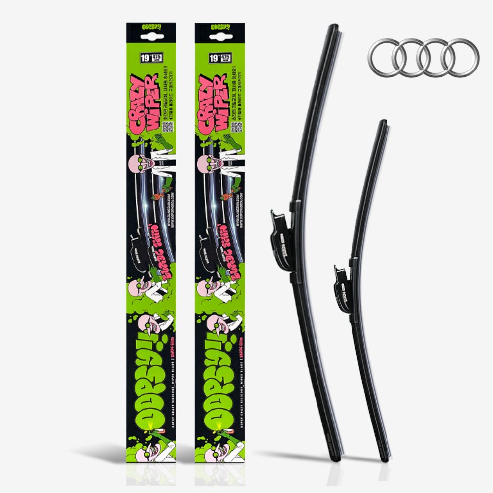 아우디 웁시 발수코팅 실리콘 와이퍼 간편날교체 운전석 조수석 세트, A7 (A7L, S7, RS7) (10년~17년) 42,900원