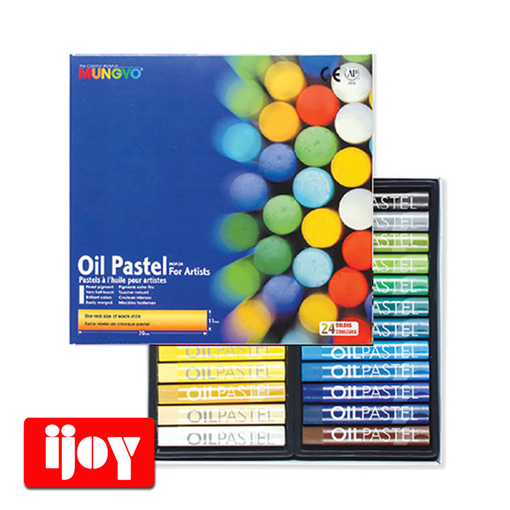 문교 오일파스텔 24색 전문가용, 1개, 단일상품0 9,000원