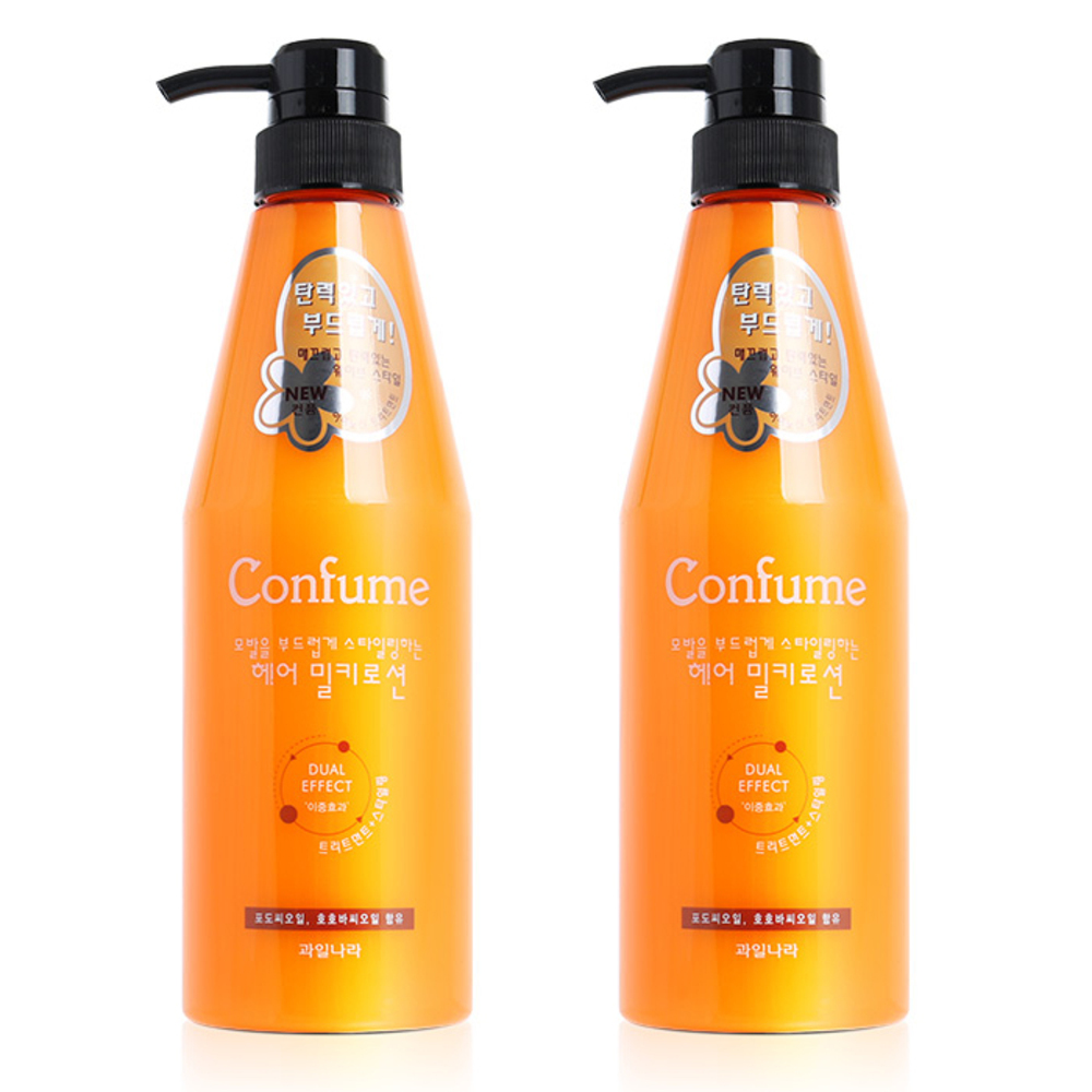 과일나라 컨퓸 헤어 밀키 로션, 600ml, 2개 10,800원
