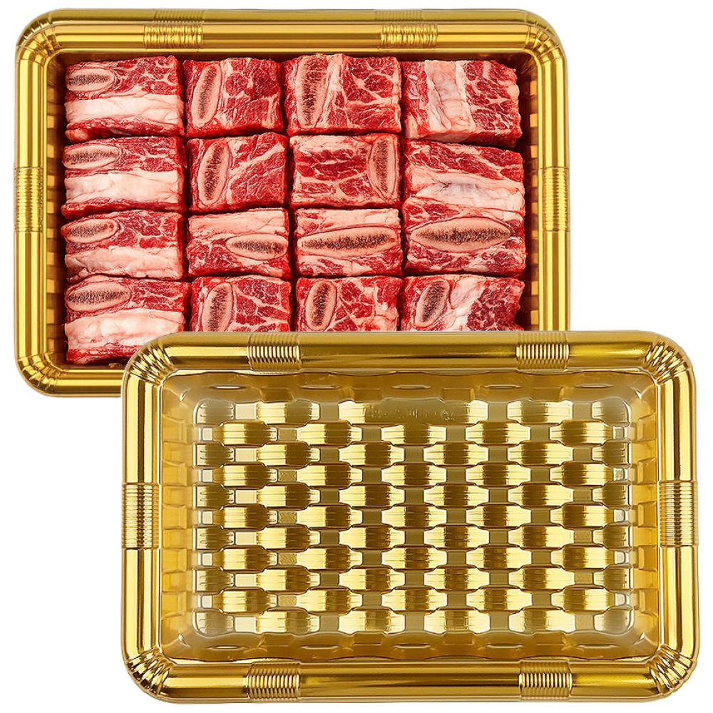 올플러스 금색 등트레이 2호 정육 선물세트 등채반, 5개입, 1개 15,900원